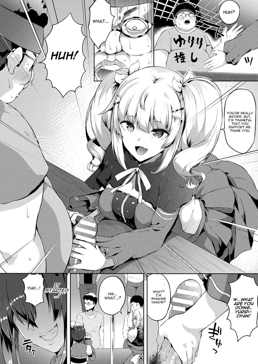 [Kasuga Mayu] Saimin Idol ~Happy Clover ga Chiriochiru made~ Ch. 3 (COMIC Unreal 2018-10 Vol. 75) [English] [CGrascal] [Digital]