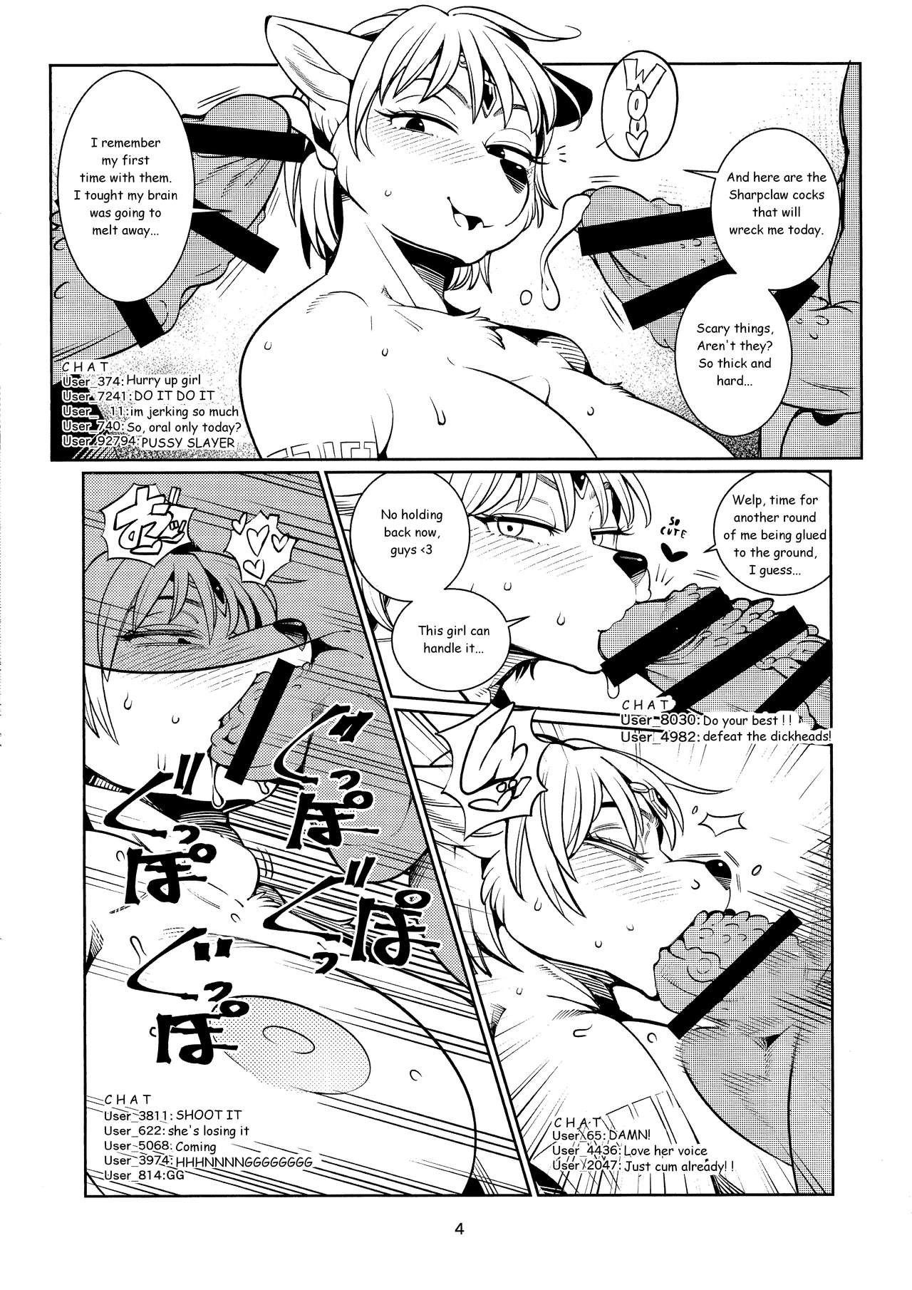 (Kemoket 7) [Kemono Ekaki no Kousoku 2 (Sindoll)] Brutal Immoral Krystal (Star Fox) [English]