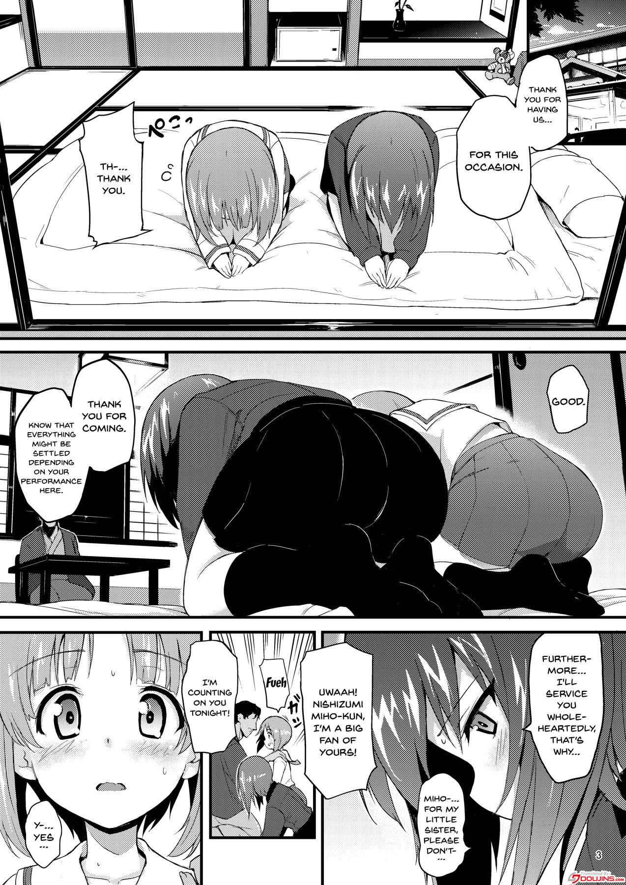 [Kyockchokyock (Kyockcho)] Nishizumi Shimai Ryoujoku 2 | Nishizumi Sisters Sexual Assault 2 (Girls und Panzer) [English] {Doujins.com} [Digital]