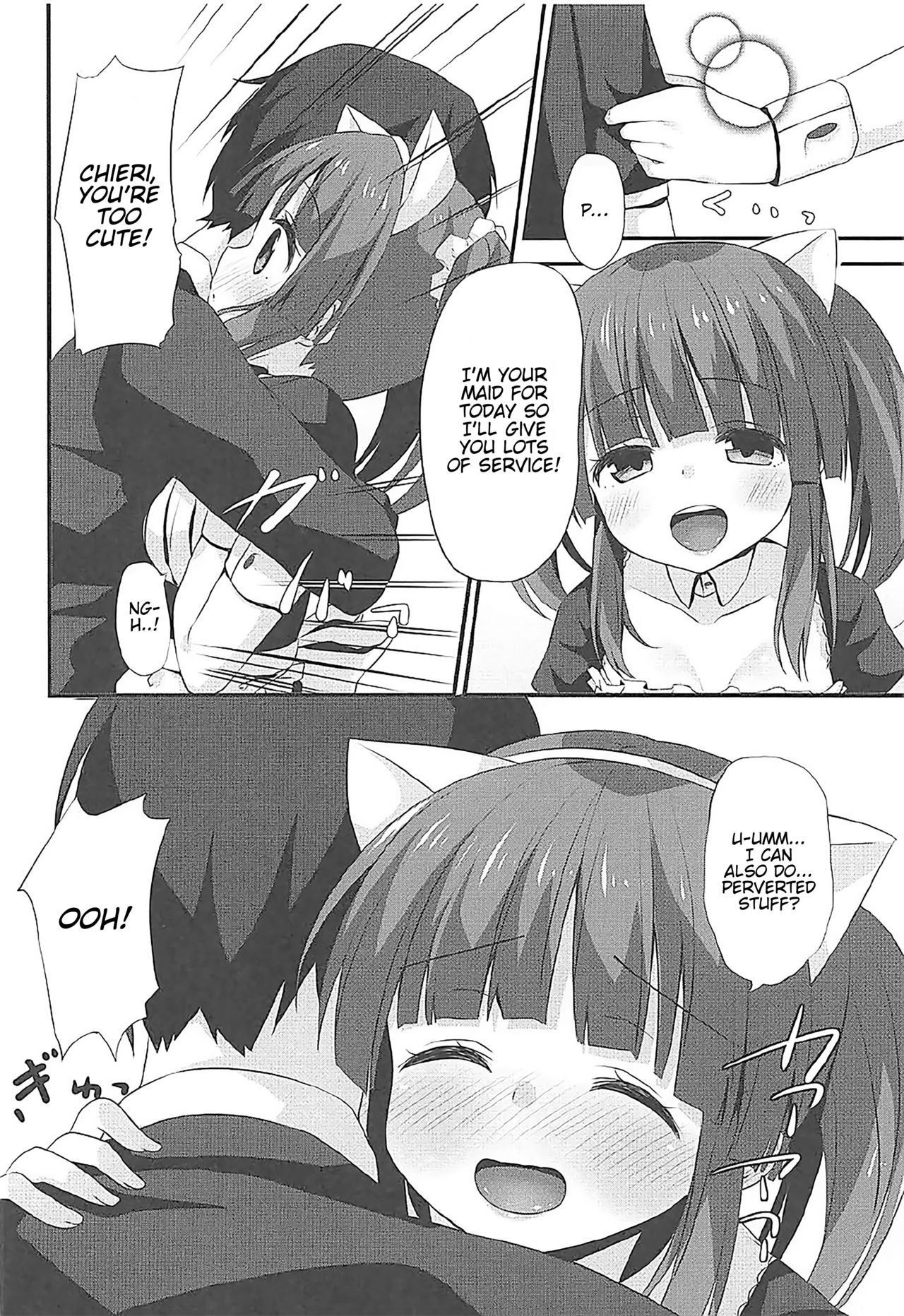 (C92) [Awayukitist (Asanoha)] Nekomimi to Maid to Chieri to Ecchi | Cat Ears, Maid, and Sex with Chieri (THE IDOLM@STER CINDERELLA GIRLS) [English]