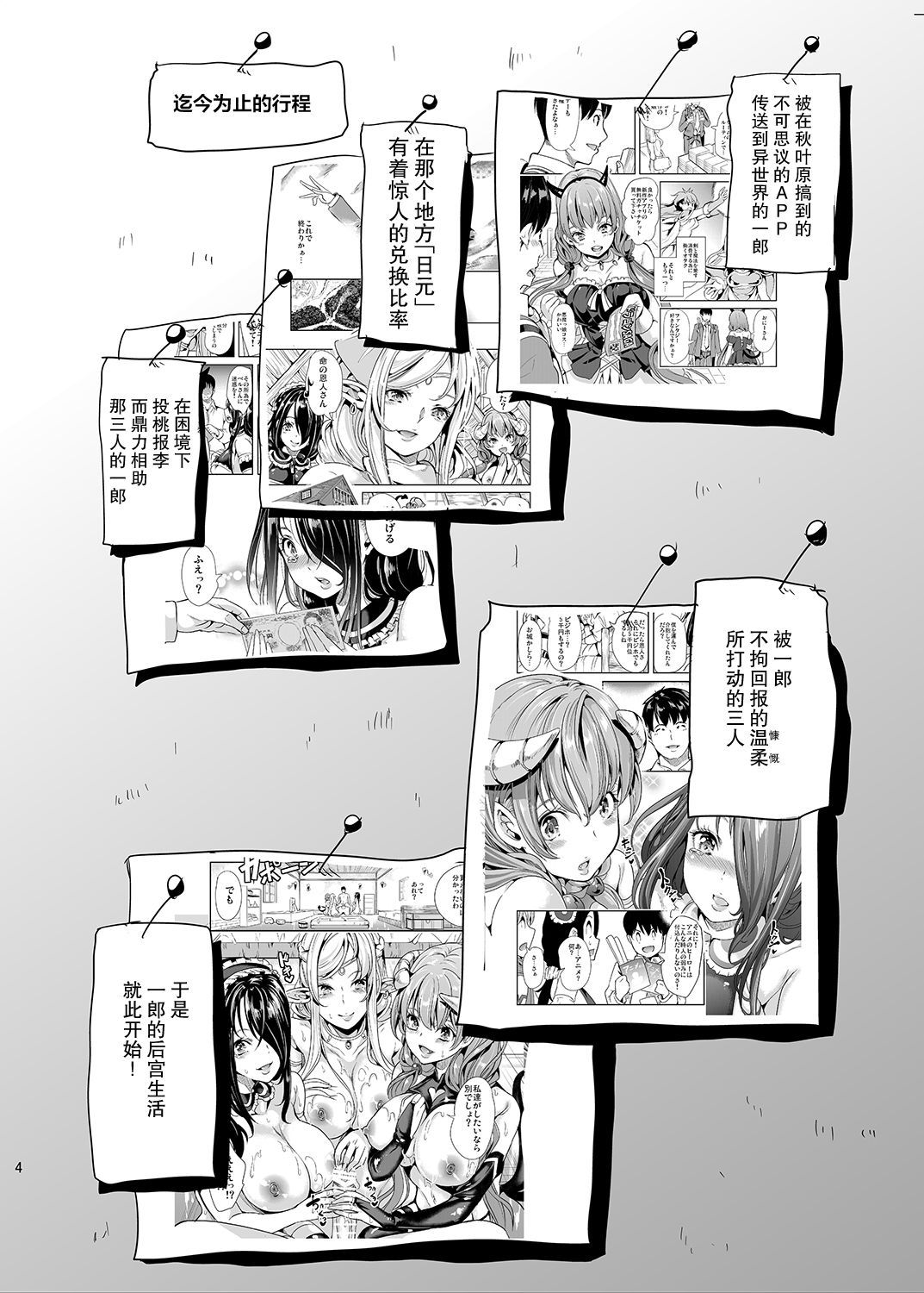 [Yabitsutouge (Ootori Mahiro)] Boku no Isekai Harem 2 [Chinese] [鬼畜王汉化组] [Digital]