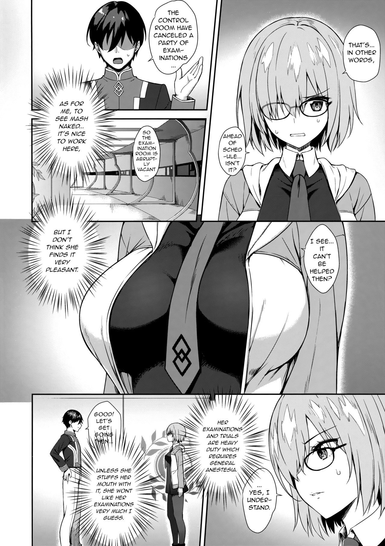 (C94) [Yakiniku Tabetai (Derauea)] Mash Kyrielight Suimin Kansatsu Houkokusho (Fate/Grand Order) [English] [q91]