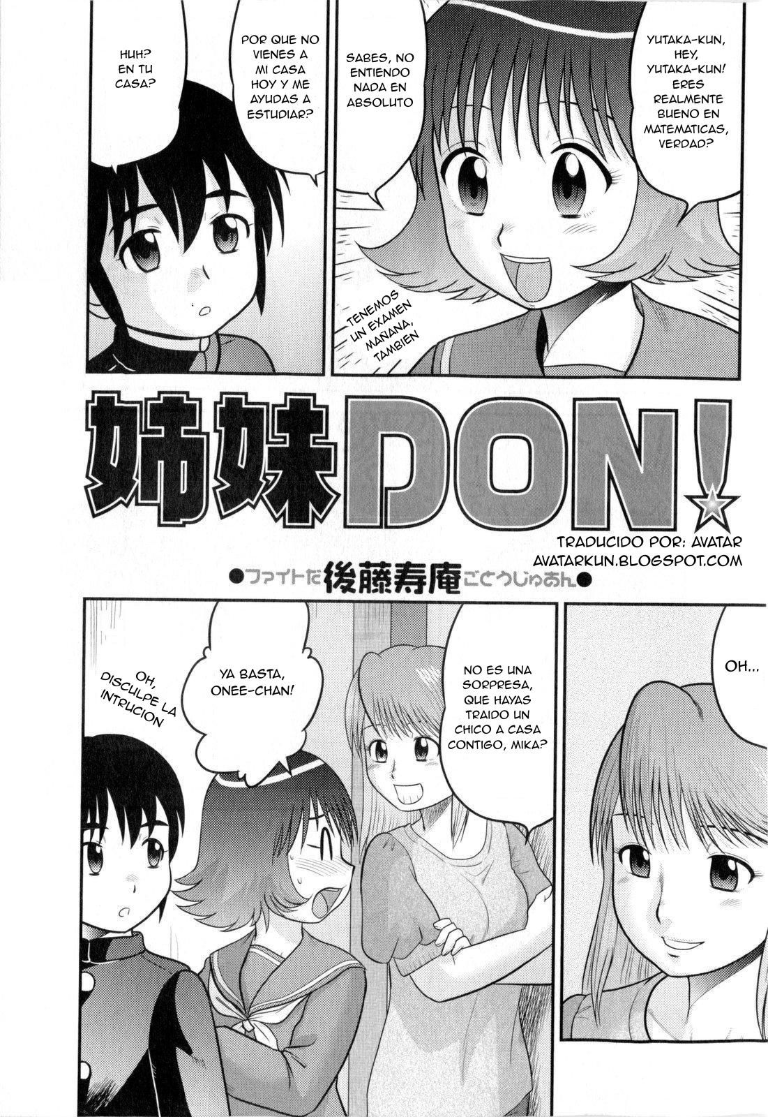 [Gotoh Juan] Shimai DON! | Hermanas BANG! (COMIC Masyo 2010-01) [Spanish] [Avatar-kun]