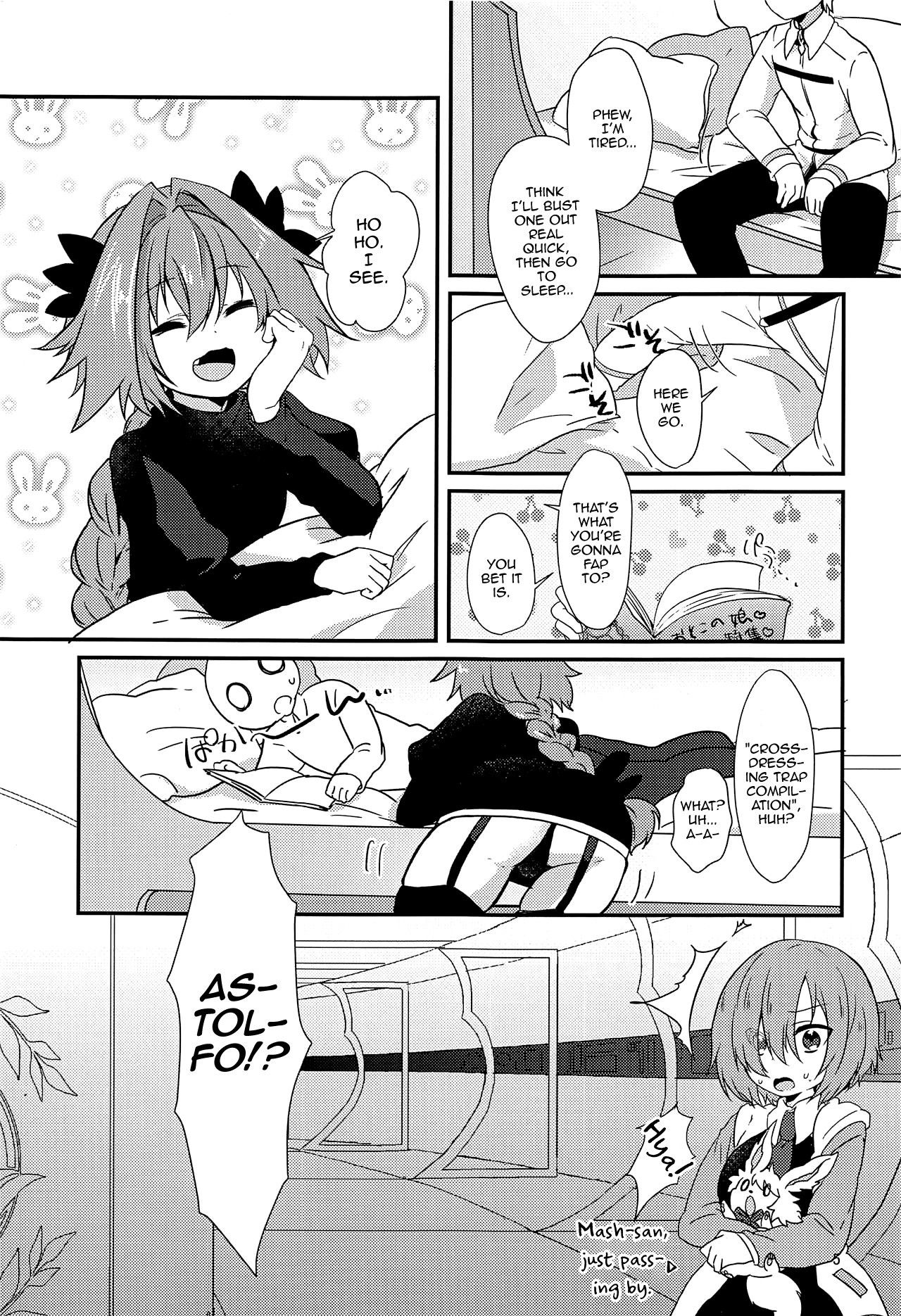 (CT31) [Kashitsuki (Momoko)] Astolfo to H na Gokko Asobi (Fate/Grand Order) [English] [mysterymeat3]