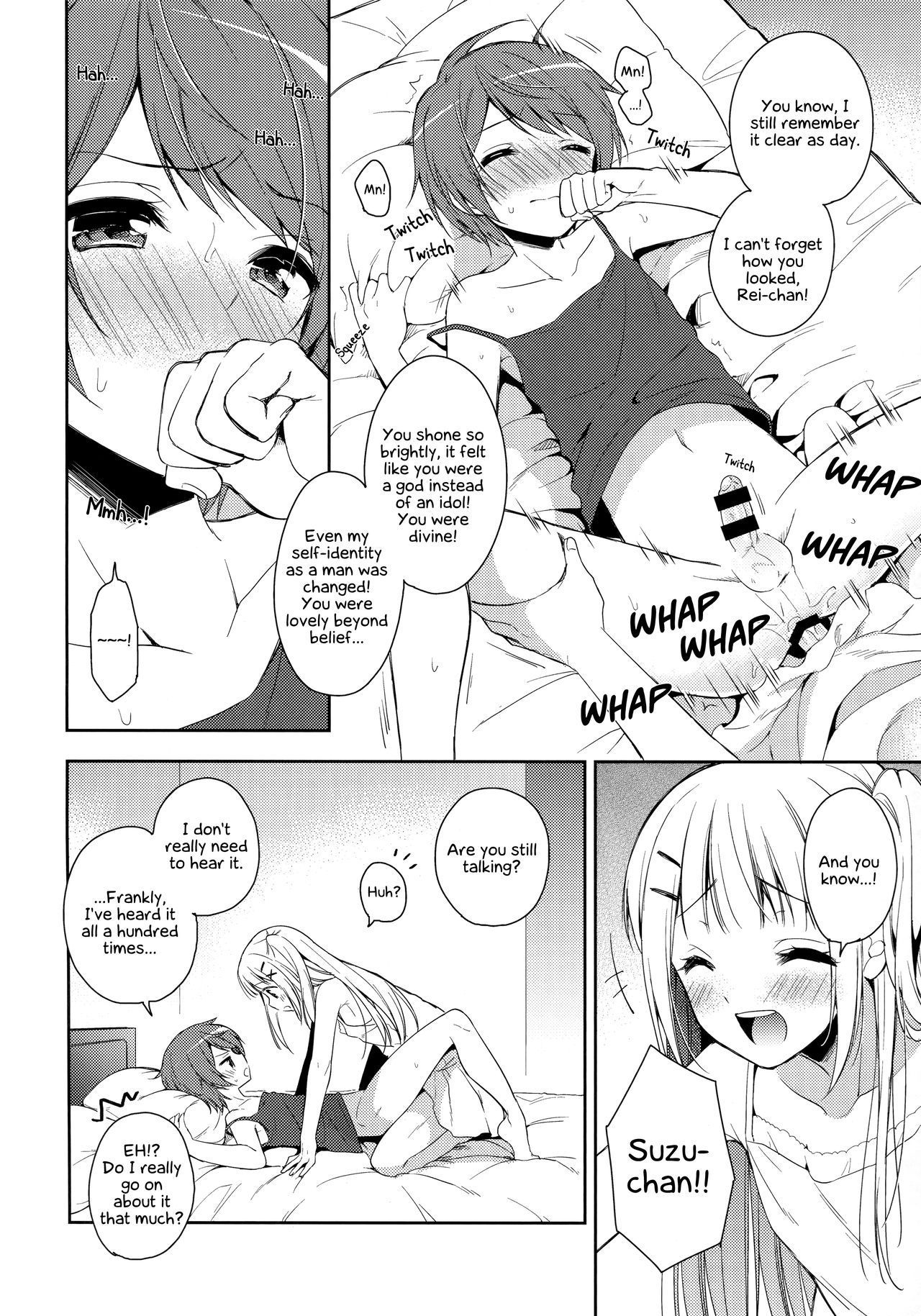 (COMITIA123) [R*kaffy (Aichi Shiho)] Kimi ha Kawaii Boku dake no Idol [English] [EHCOVE]