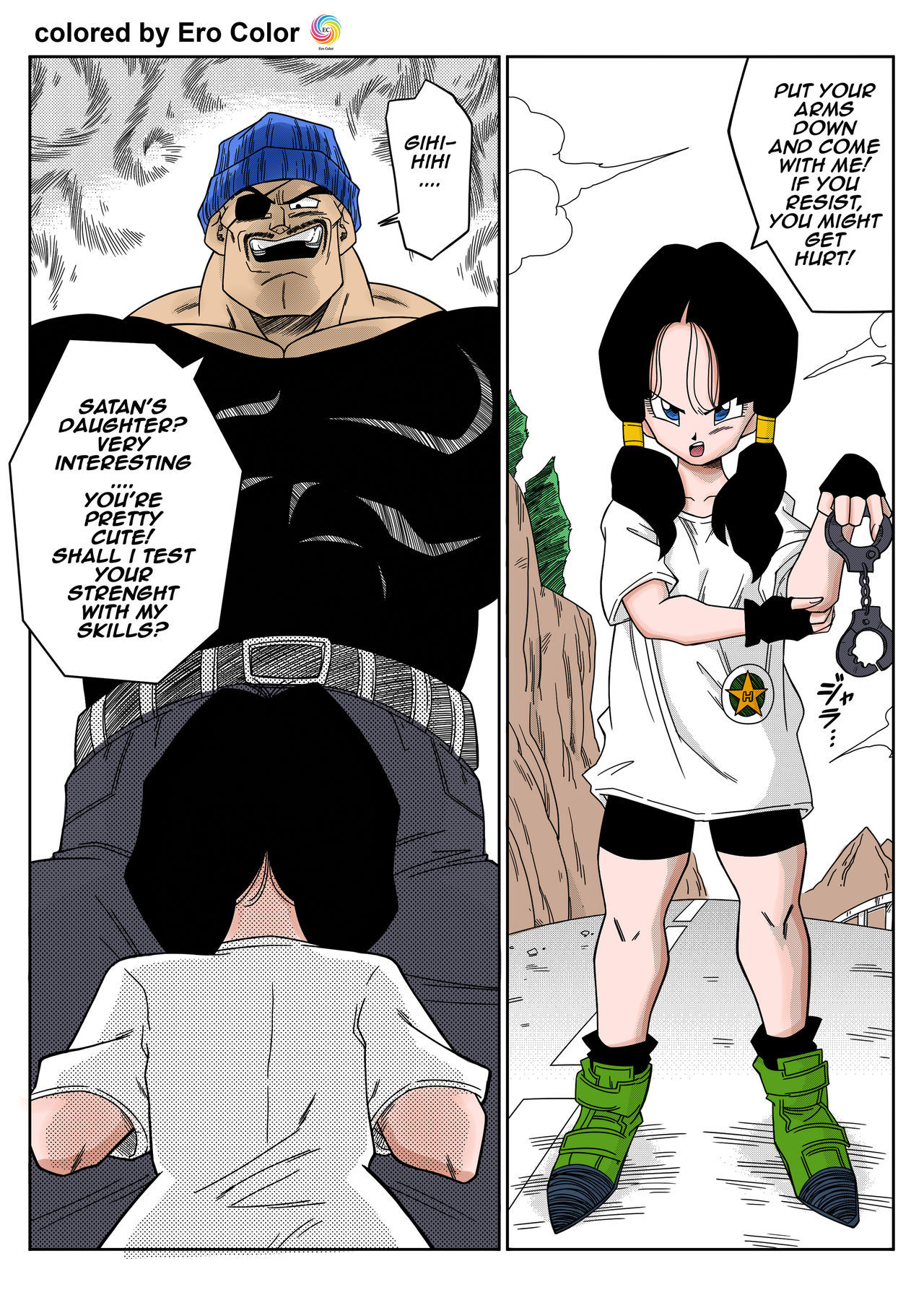 [Yamamoto] RAPE THE HEROINE! (Dragon Ball Z) [English] [Colorized]