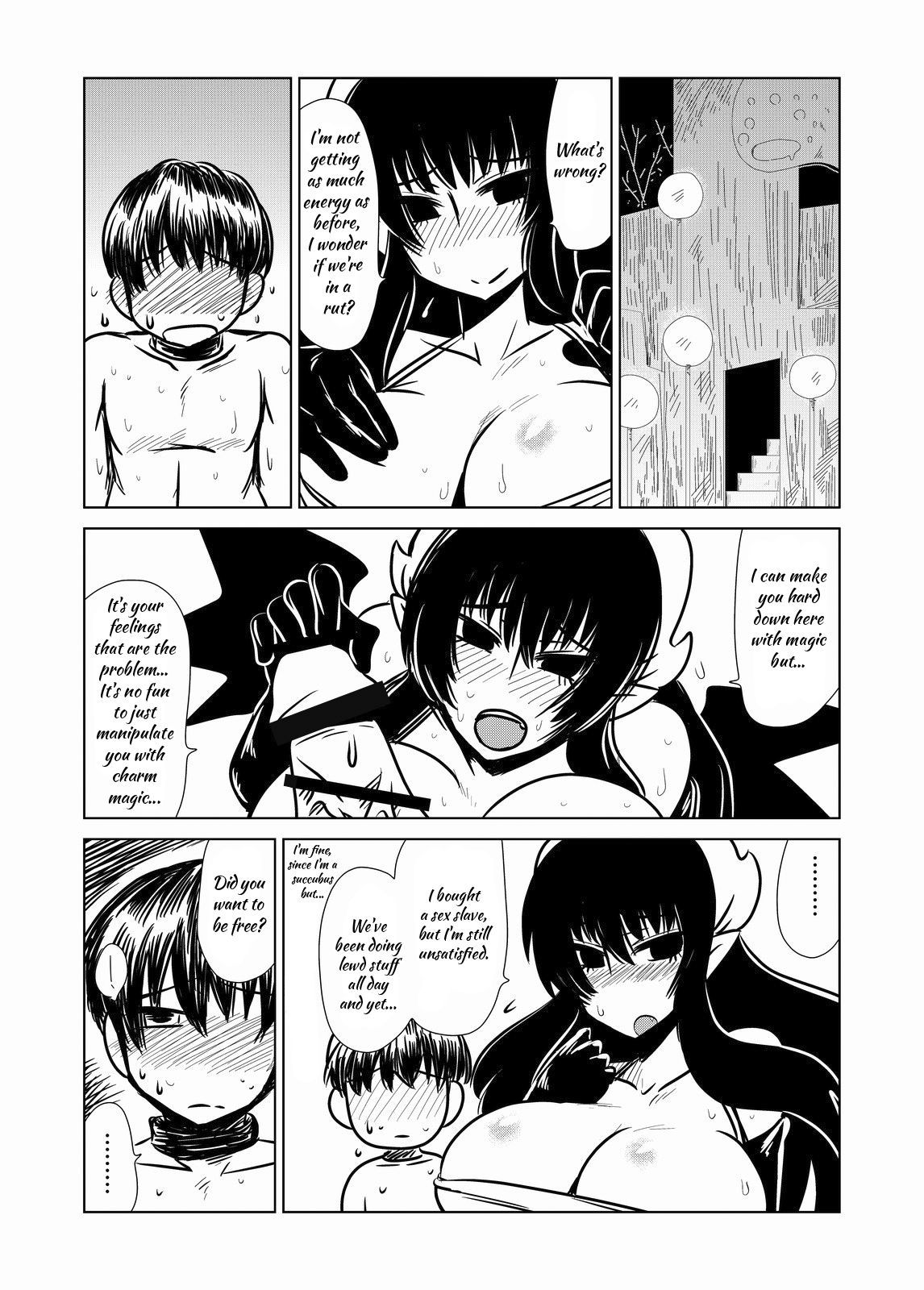 [Hroz] Succubus-san to Seidorei | Succubus and Sex Slave [English] {Erelzen}