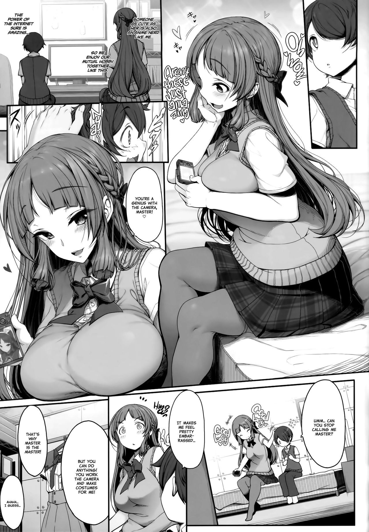 (COMITIA124) [Kirintei (Kirin Kakeru, Kouri)] Ane sora moyou [English] =White Symphony=