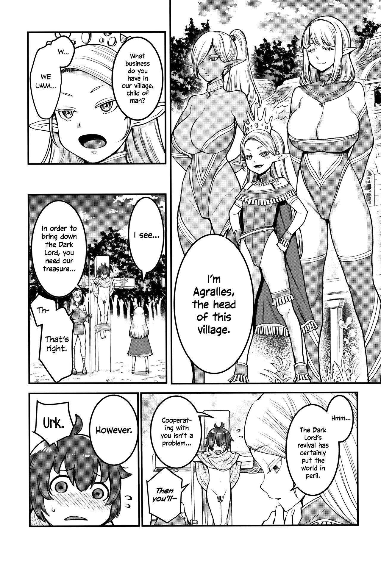 [Agata] ChinTrai Quest II ~Shota Yuusha Elf no Sato de Dairankou~ | Dick Training Quest II ~Little Hero's Huge Orgy At the Elf Village~ (Chou One x Pako³) [English] =TLL + mrwayne=