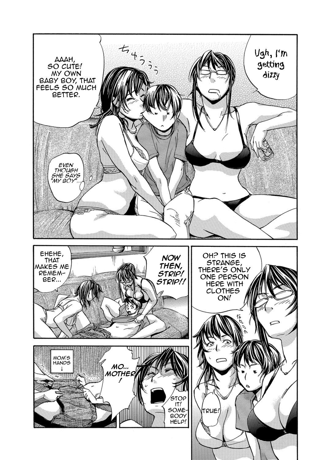 [Edo Shigezu] Okaa-san Houimou - Twin Mother Encirclement? (Web Comic Toutetsu Vol. 9) [English][Amoskandy]