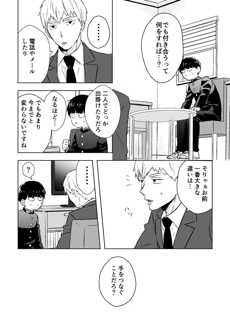 [siro-noir (Chitose)] Douse Saigo wa Happy End (Mob Psycho 100) [Digital]