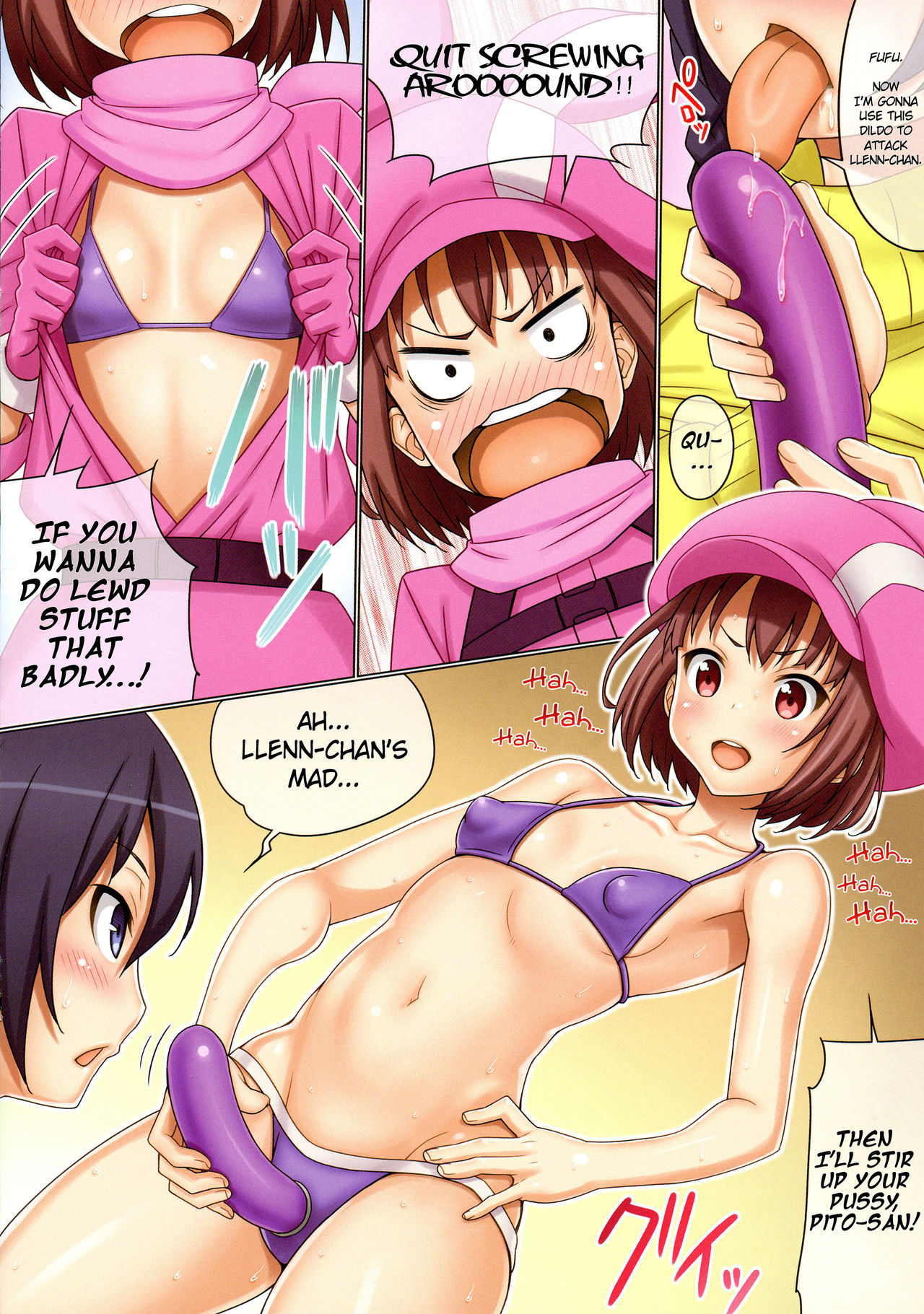 (C94) [GEGERA STANDARD (Gegera Toshikazu)] Llenn to Karen (Sword Art Online Alternative Gun Gale Online) [English] [EHCOVE + Googled Anon]