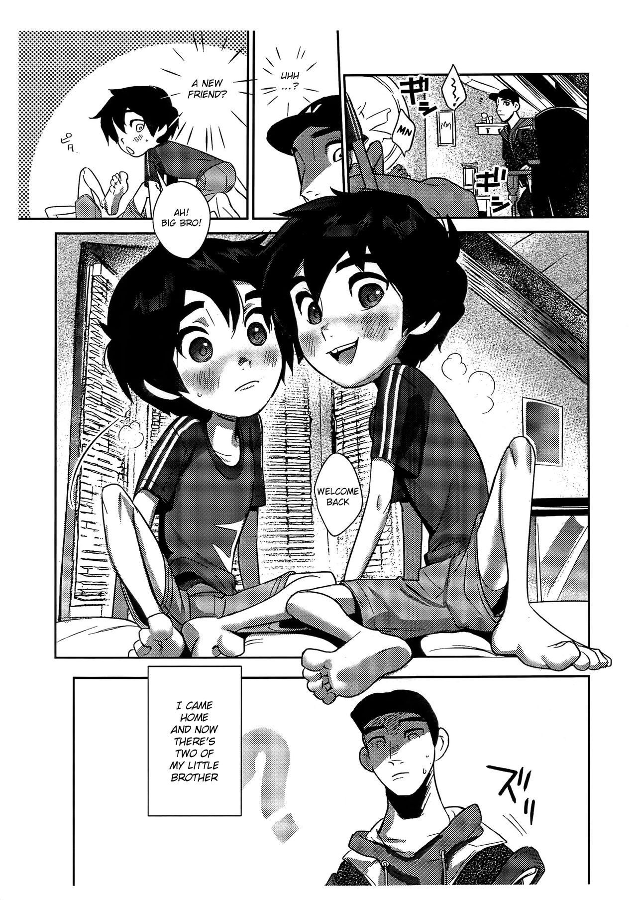 (HaruCC23) [SGPT (Shi)] Double My Little Brother!! [Zenhan] | Double My Little Brother!! [First Half] (Big Hero 6) [English] {Shotachan}