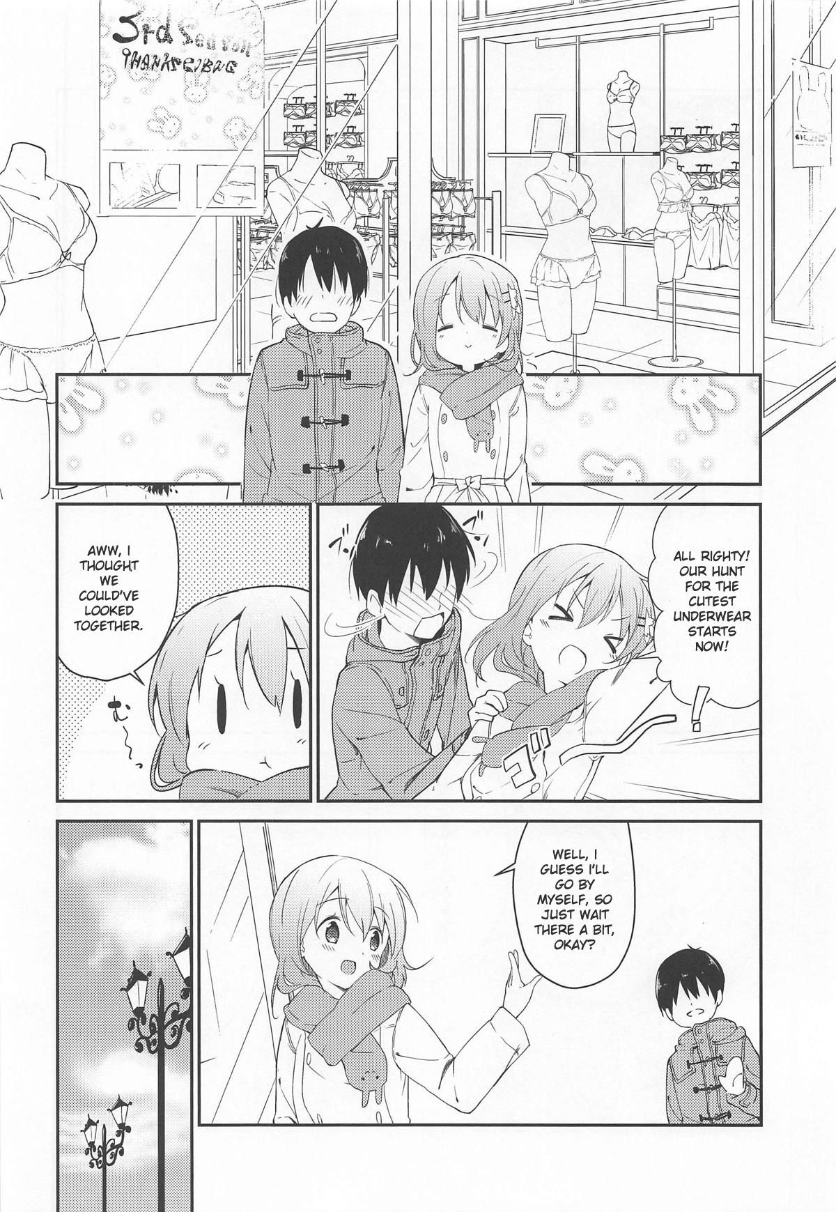 (C95) [Sekine (Sekine Hajime)] Gochuumon wa Kokoa to Shitagi desu ka? (Gochuumon wa Usagi desu ka?) [English] [Ruru Scanlations]