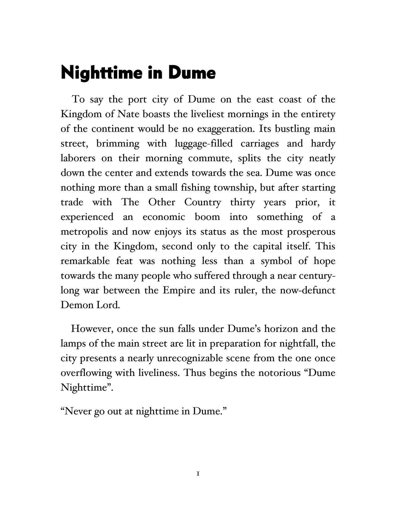 Dume no Yoru | Nighttime in Dume [English Translation] [Zukuyo]