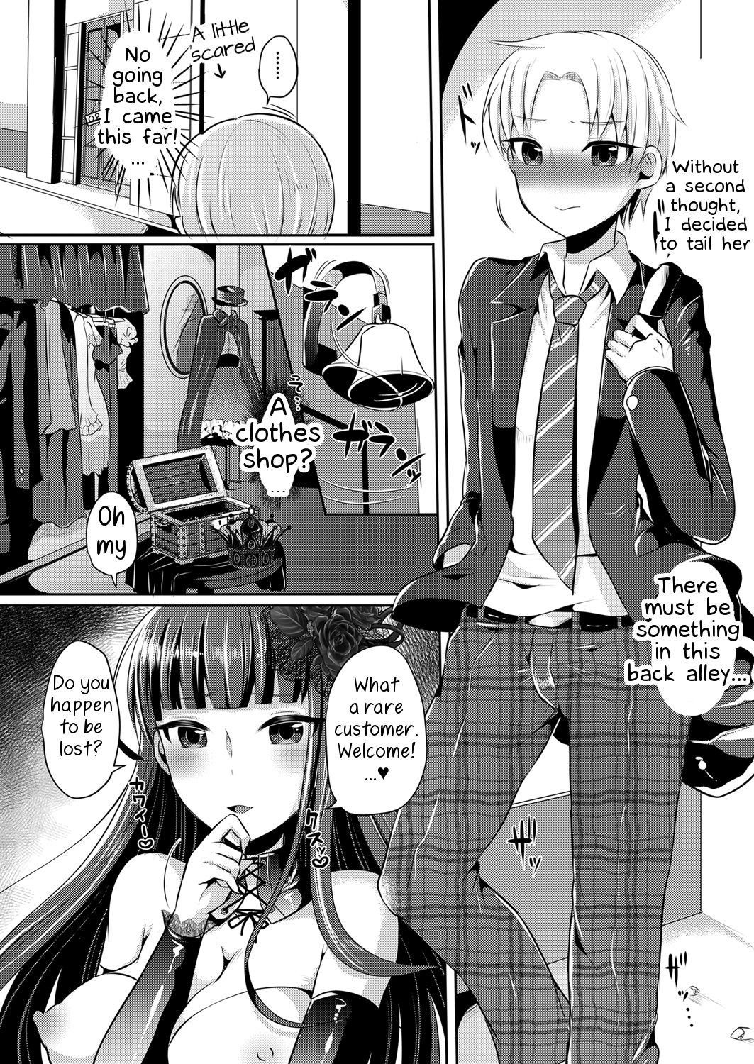 [Maltese (Runrun)] Boku ga Hitomebore Shita Gothic Onee-san wa Futanari datta Ken [English] [Samachan] [Digital]