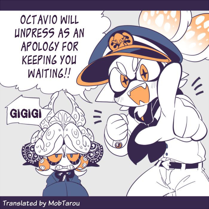 [SIZMA] Octavio will undress as an apology for keeping you waiting!! (Splatoon) [Digital] [English]