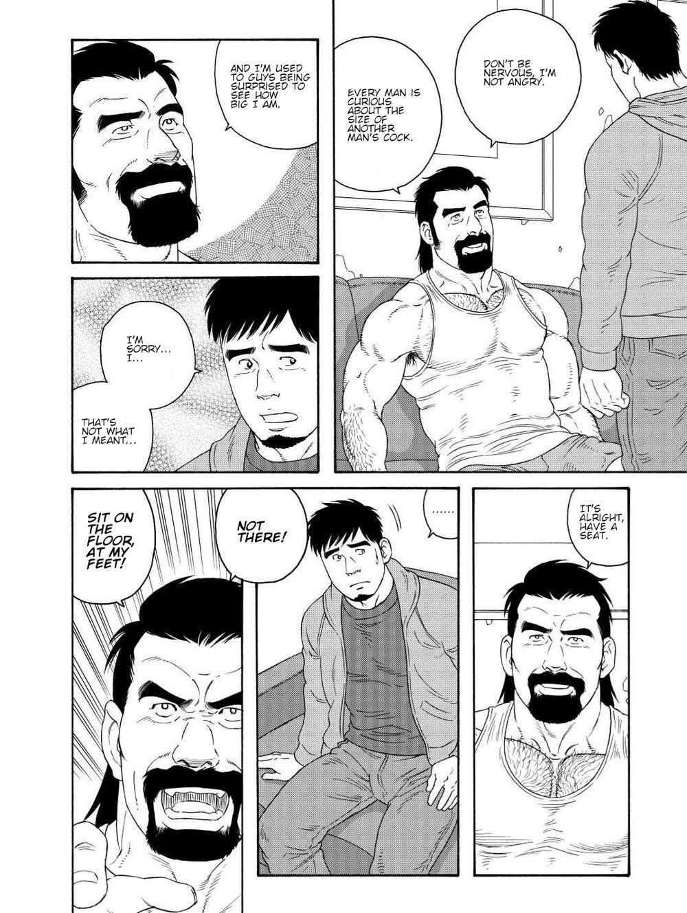 [Tagame] My Best Friend's Dad Made Me a Bitch Ch1. [Eng]