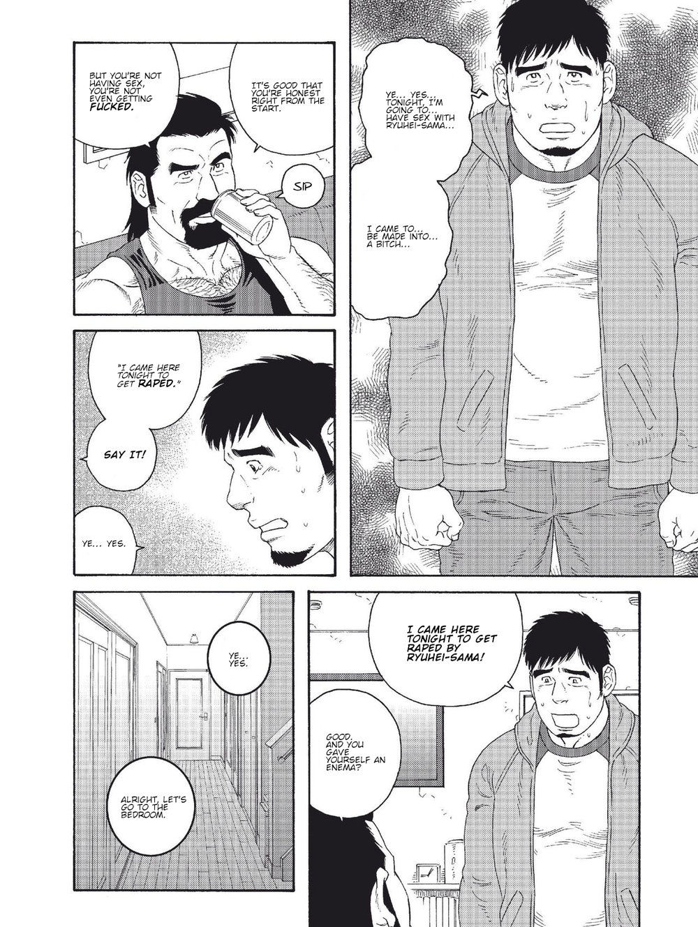 [Tagame] My Best Friend's Dad Made Me a Bitch Ch4. [Eng]