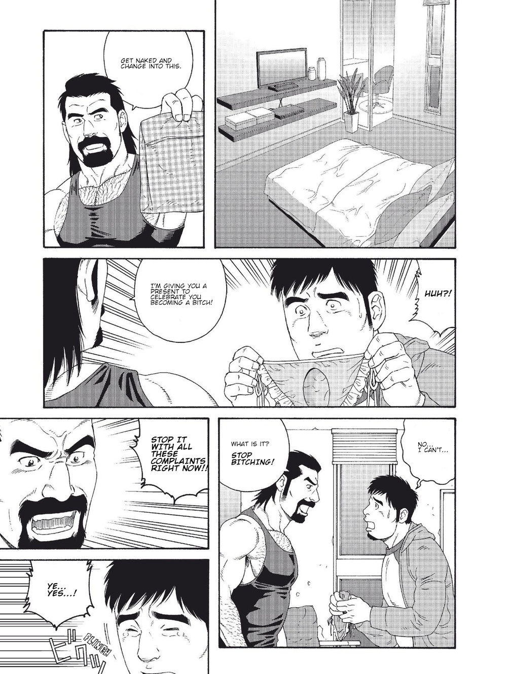 [Tagame] My Best Friend's Dad Made Me a Bitch Ch4. [Eng]