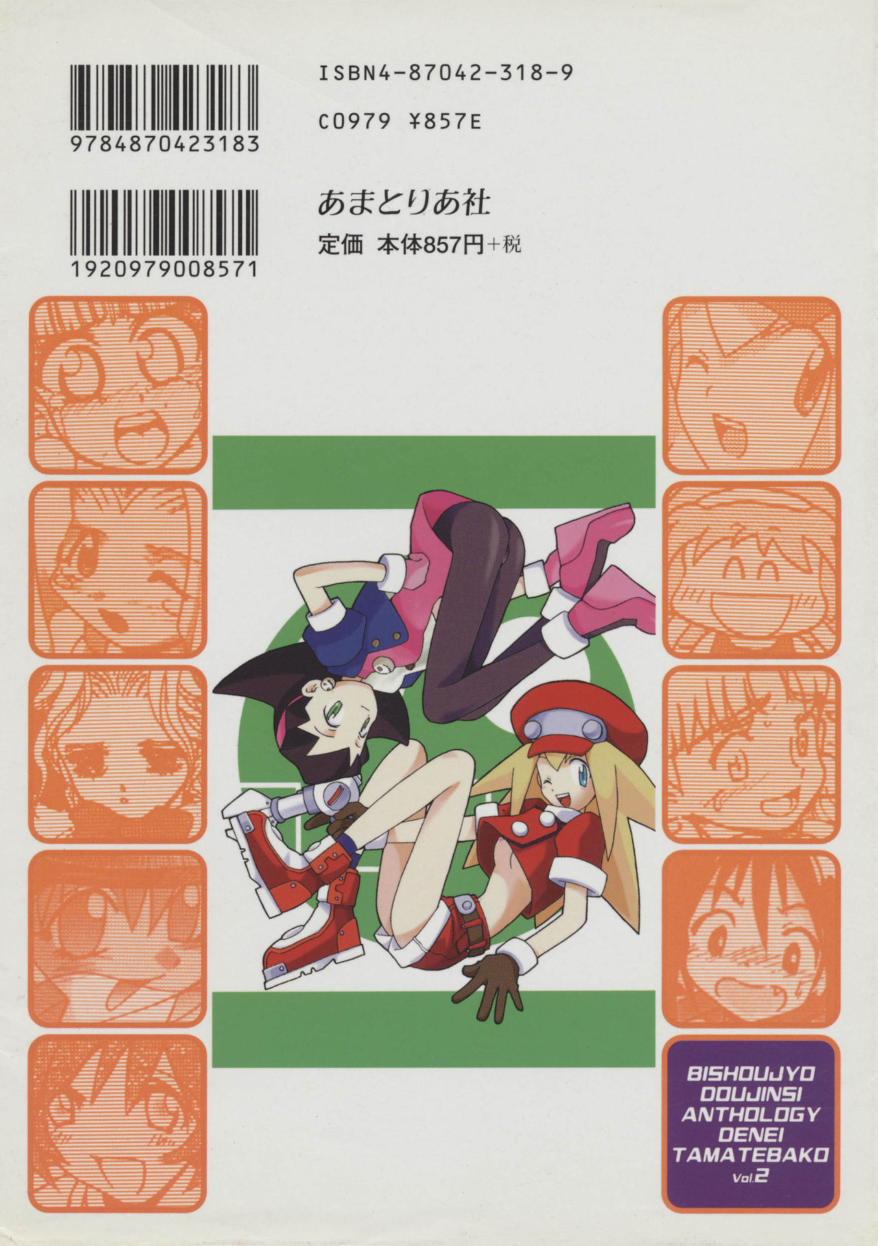 Denei Tamate Bako Bishoujo Doujinshi Anthology Vol. 2 - Nishinhou no Tenshi (The Last Blade, Princess Crown, Darkstalkers, Rockman Dash)