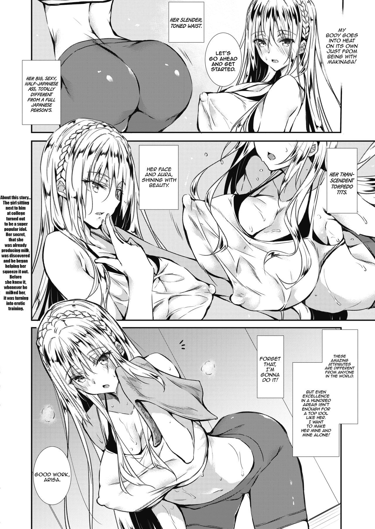 [Fukuyama Naoto] Milk Mamire | Milk Drenched Ch.5 (COMIC Megastore Alpha 2019-01) [English] =White Symphony= [Digital]