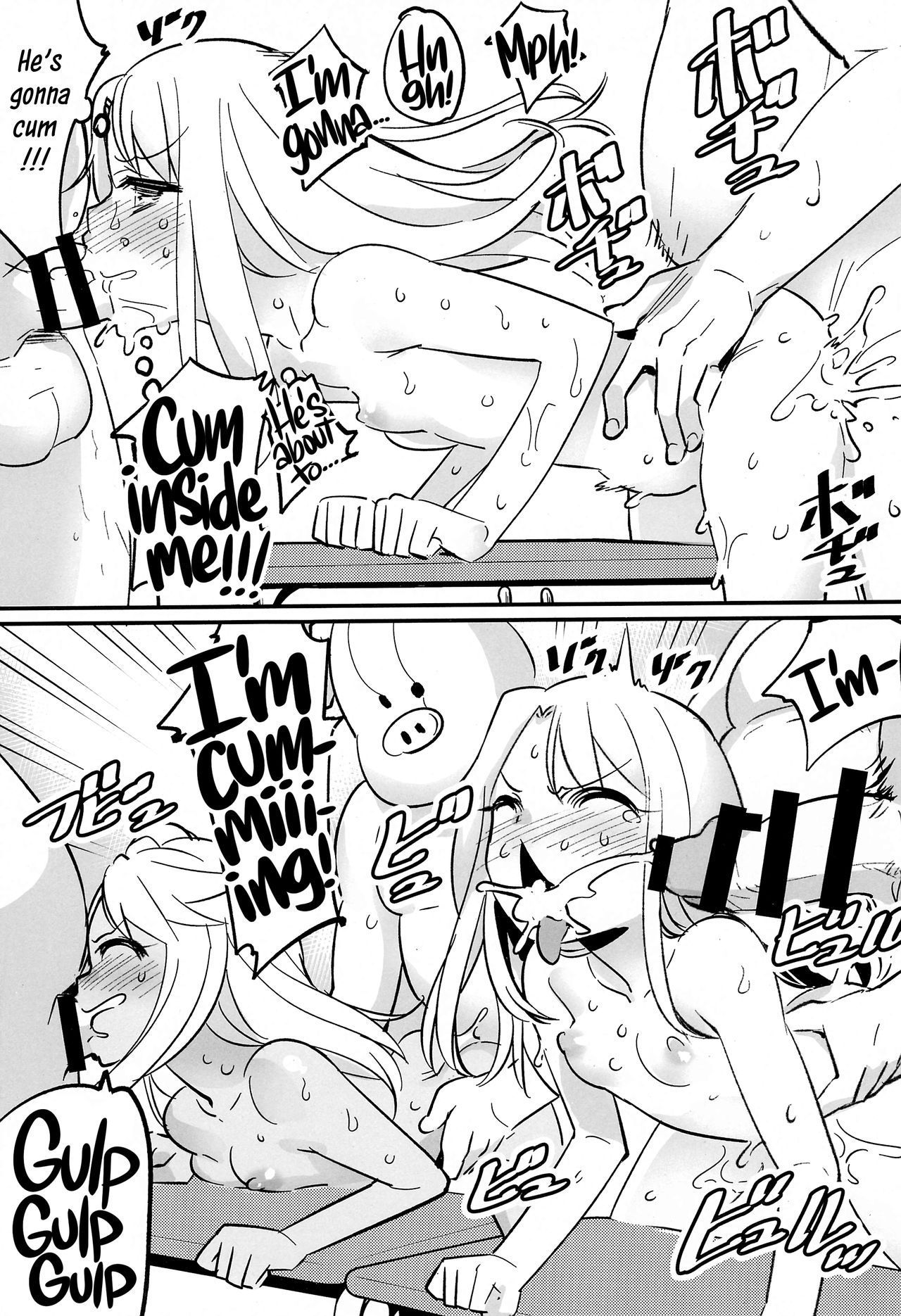 (C94) [774house (774)] Illya to Kuro no Dohentai Kounai Roshutsu Sex!! | Illya and Kuro, the Kinky Girls having Public Sex at their School! (Fate/kaleid liner Prisma Illya) [English] [ATF]