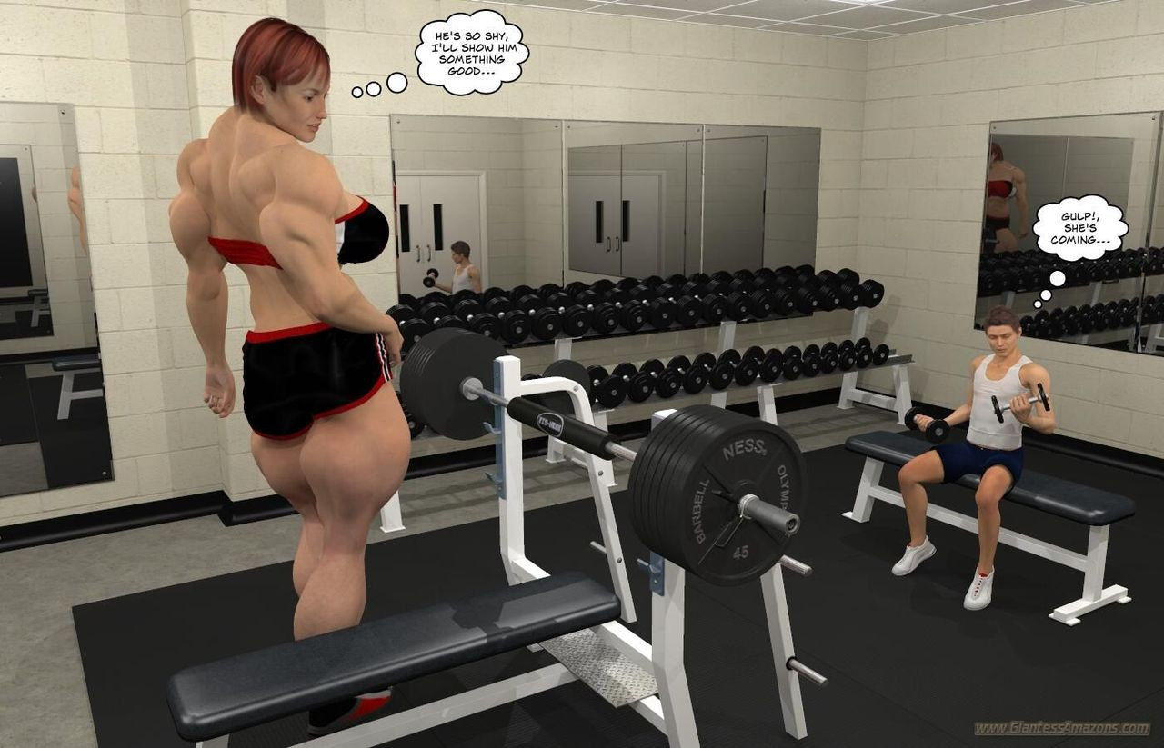 GiantessAmazons - Gym Lovers