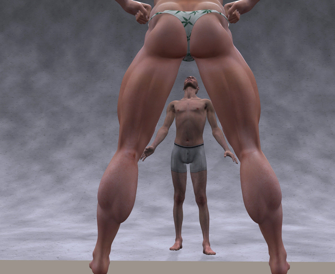 GiantessAmazons - Giantess Muscle Growth