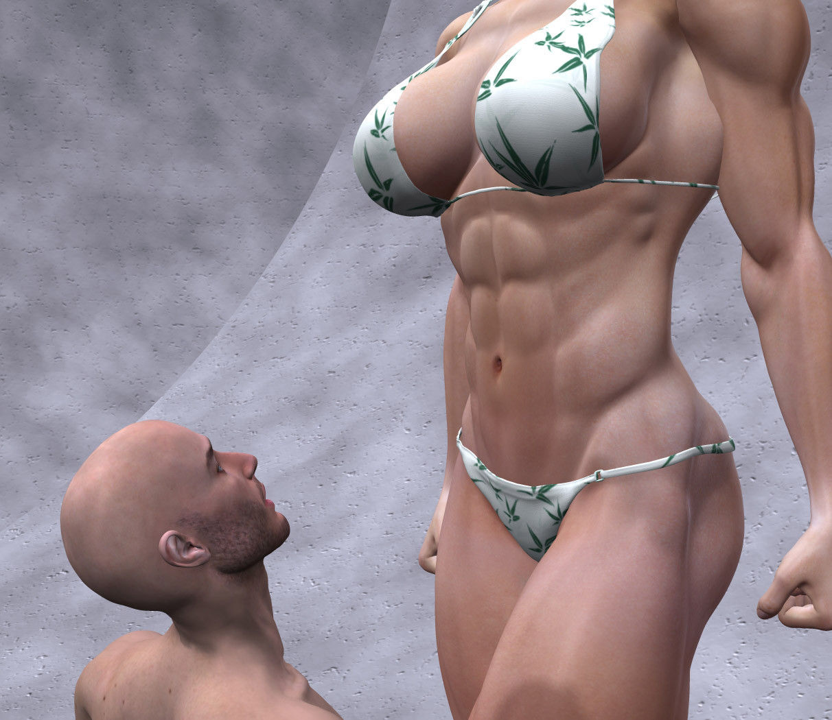 GiantessAmazons - Giantess Muscle Growth