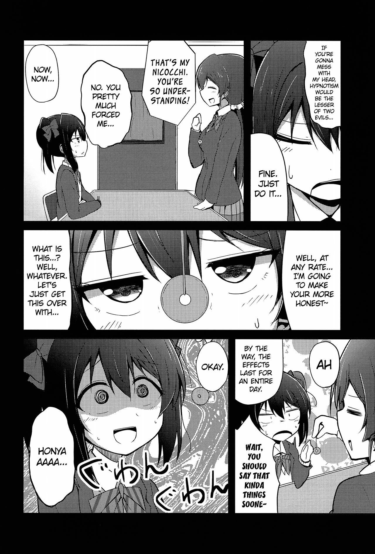 (C95) [Botchiroparfait (Chiro)] Love Nico Hypnotize! (Love Live!) [English] [/u/ scanlations]