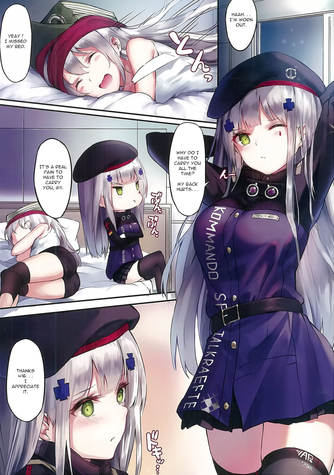 (C95) [Gintou Seika (Tamasatou)] NurMitDir (Girls' Frontline) (English)