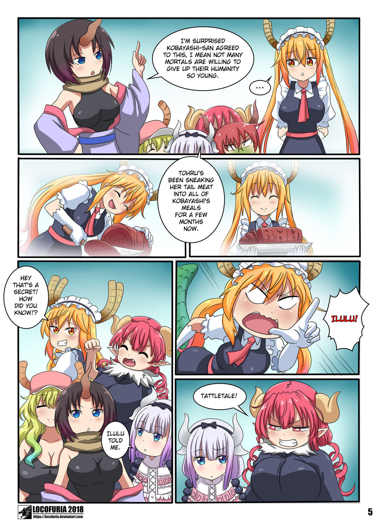 [Locofuria] A Dragons Tale (Kobayashi-san-chi no Maid Dragon)