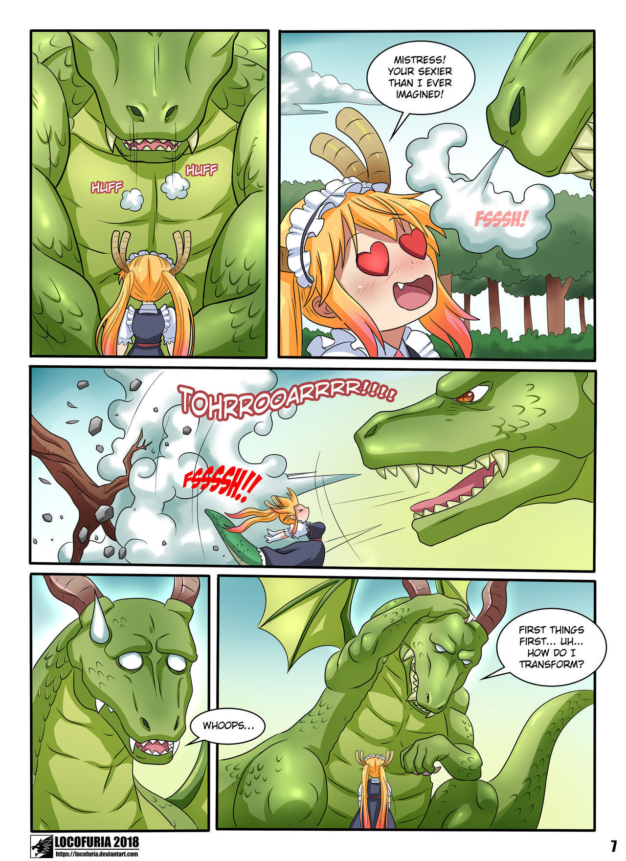 [Locofuria] A Dragons Tale (Kobayashi-san-chi no Maid Dragon)