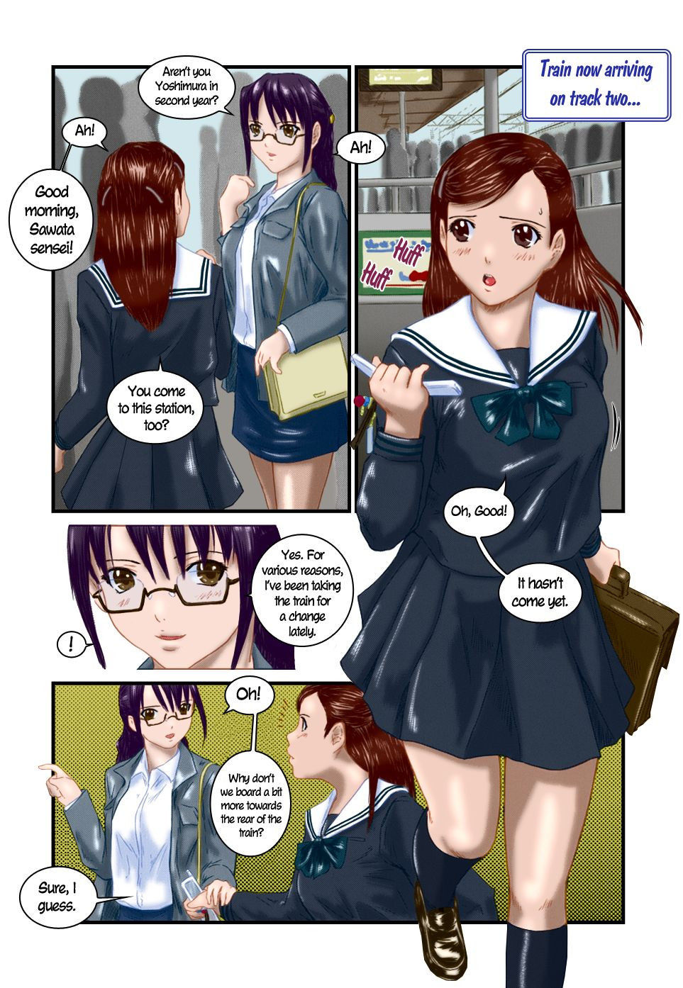 [Kisaragi Gunma] Molester Lessons (Love Selection) [English] [Colorized] [Decensored]