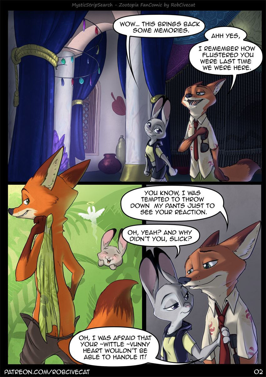 [Robcivecat] Mystic Strip Search (Zootopia) (Ongoing)