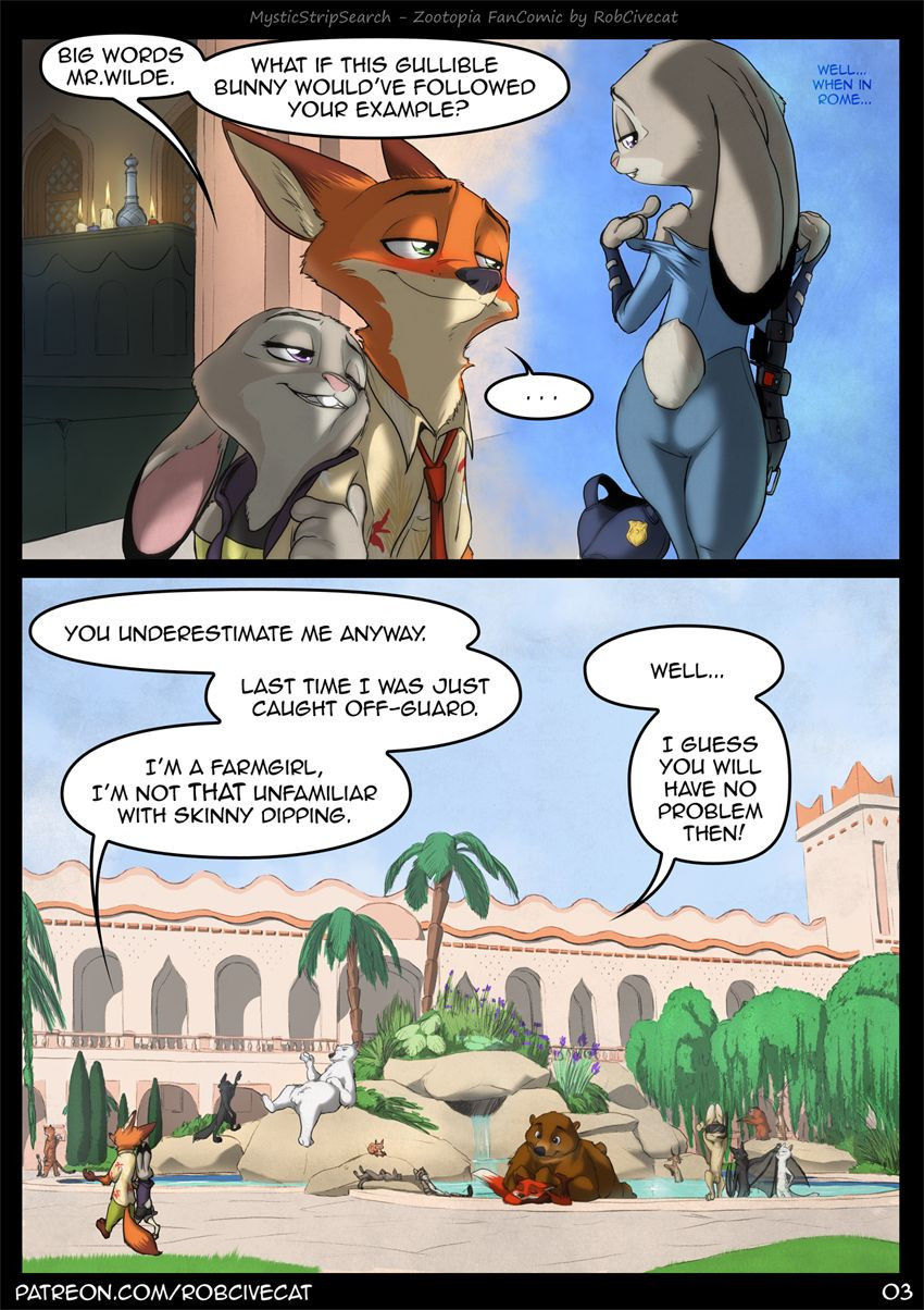 [Robcivecat] Mystic Strip Search (Zootopia) (Ongoing)