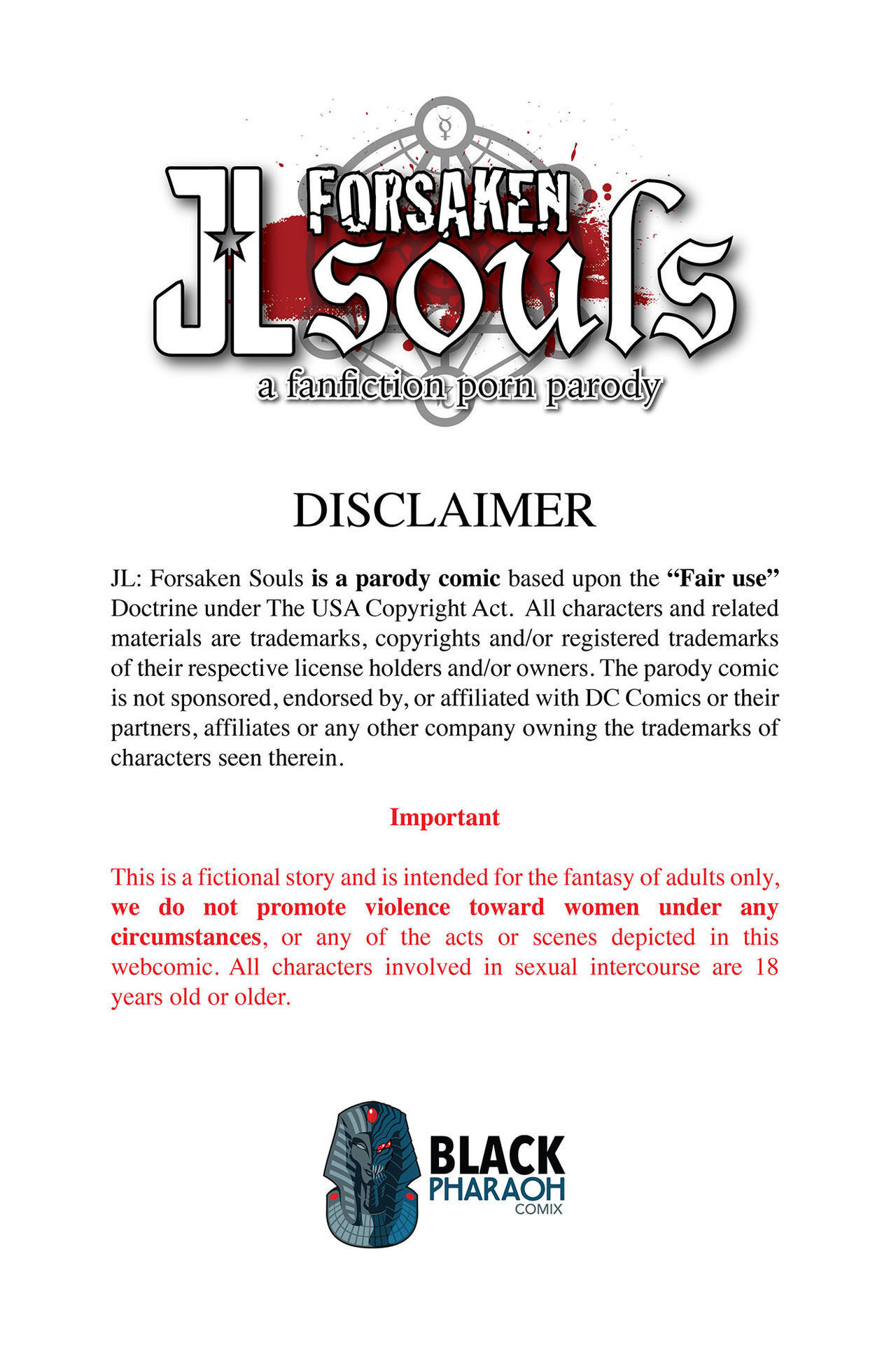 [Black Pharaoh] JL Forsaken Souls (Ongoing)