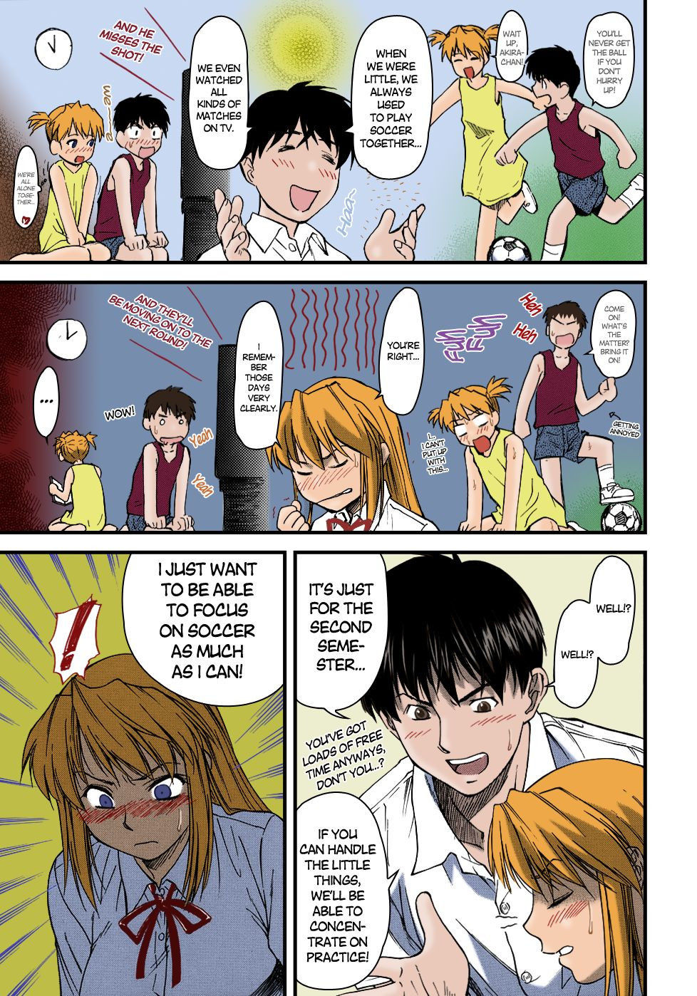 [Nagare Ippon] Offside Girl Ch. 1-4 [English] [Colorized] [Decensored] [WIP]