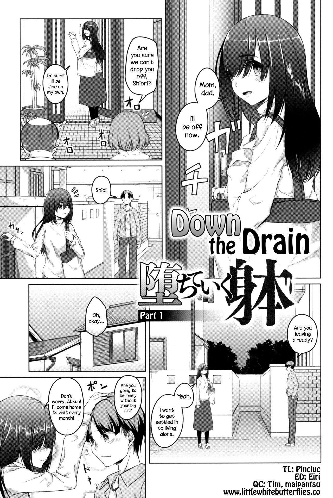 [Naitou Gura] Ochiteiku Karada Zenpen | Down the Drain - Part 1 (Junjou Chijo Bitch) [English] =LWB=