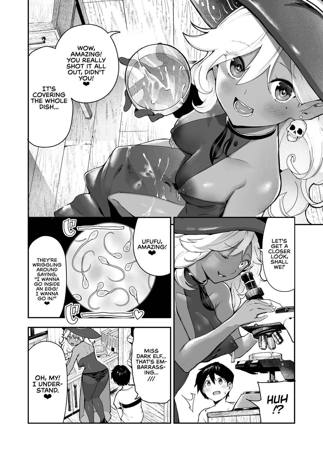 [Itsutsuse E (Itsutsuse)] Dark Elf no Ninkatsu Schale | A Dark Elf's Pregnancy Petri Dish [Digital] [English] [Redlantern]