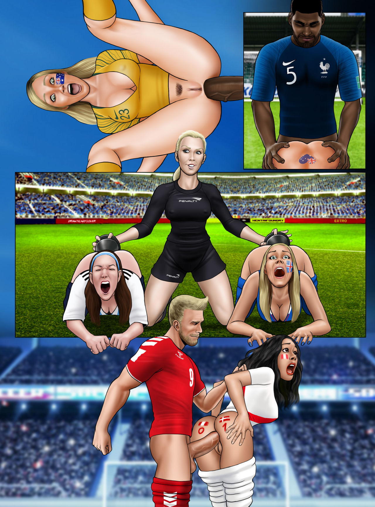 [Extro] FIFA World Cup Russia 2018 - Soccer Hentai [Ongoing]