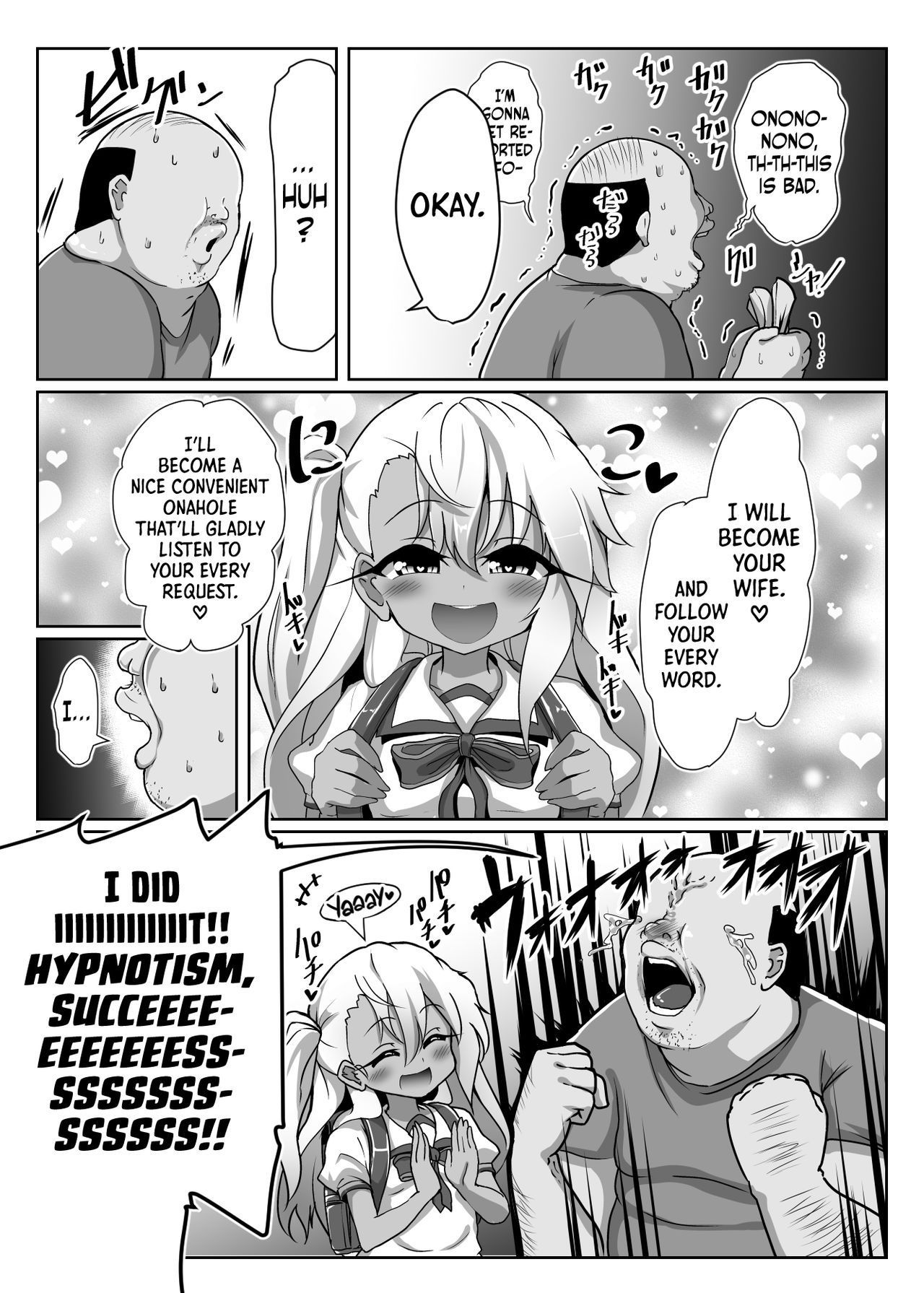 [Kotee] A book where Chloe-chan pretends to be hypnotized and relentlessly gives birth over and over to a disgusting old micro-dicked virgin’s babies. (Fate/kaleid liner Prisma Illya) [English] [Secluded] [Digital]