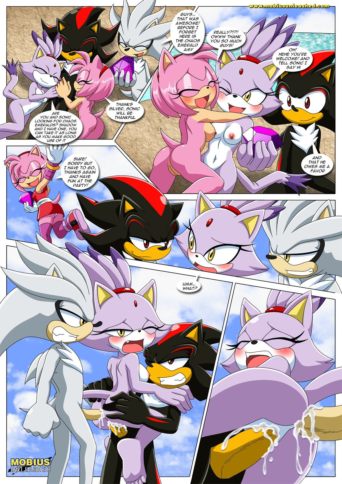 [Palcomix] Sonic Project XXX 4 (Sonic The Hedgehog) [Ongoing]