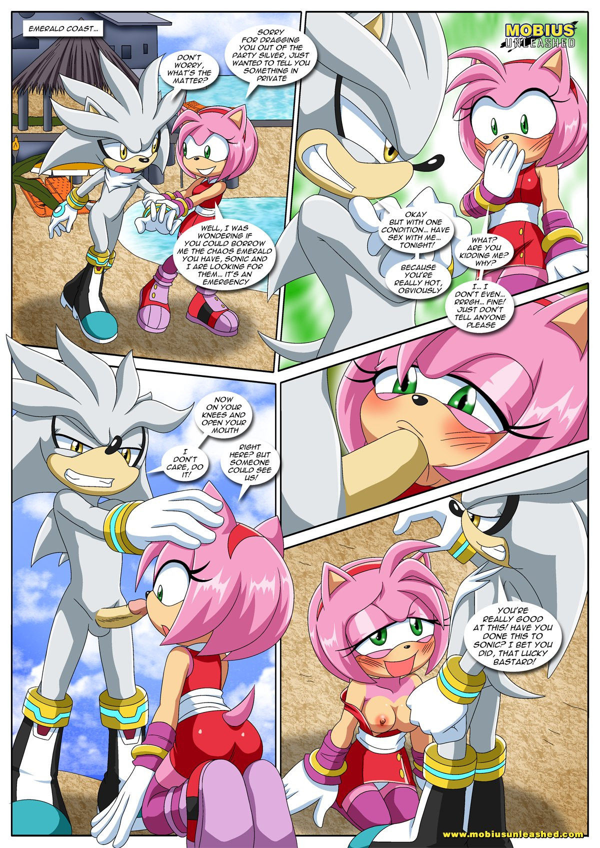 [Palcomix] Sonic Project XXX 4 (Sonic The Hedgehog) [Ongoing]