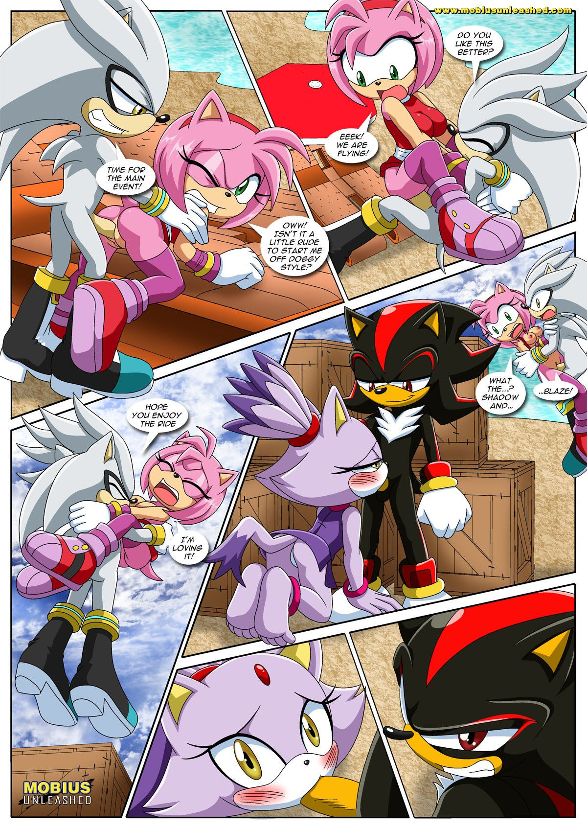 [Palcomix] Sonic Project XXX 4 (Sonic The Hedgehog) [Ongoing]