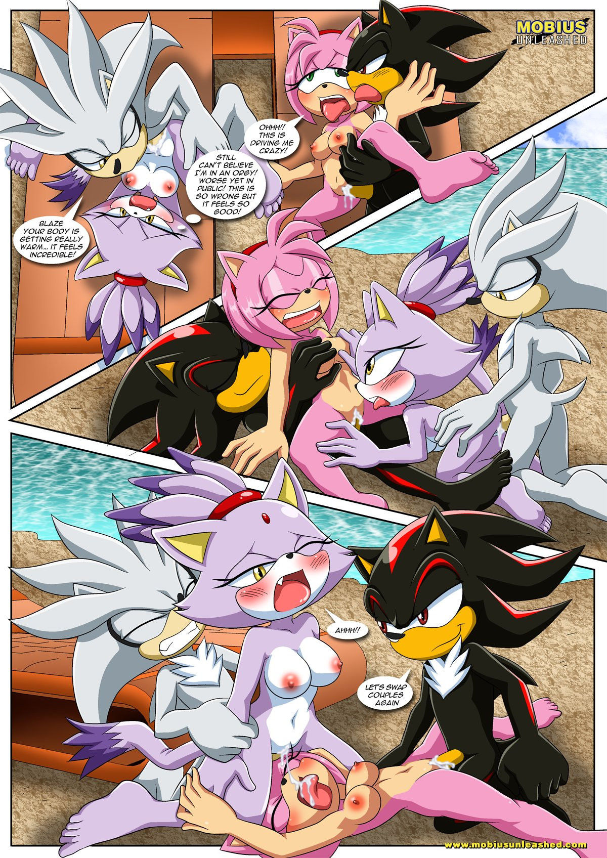 [Palcomix] Sonic Project XXX 4 (Sonic The Hedgehog) [Ongoing]