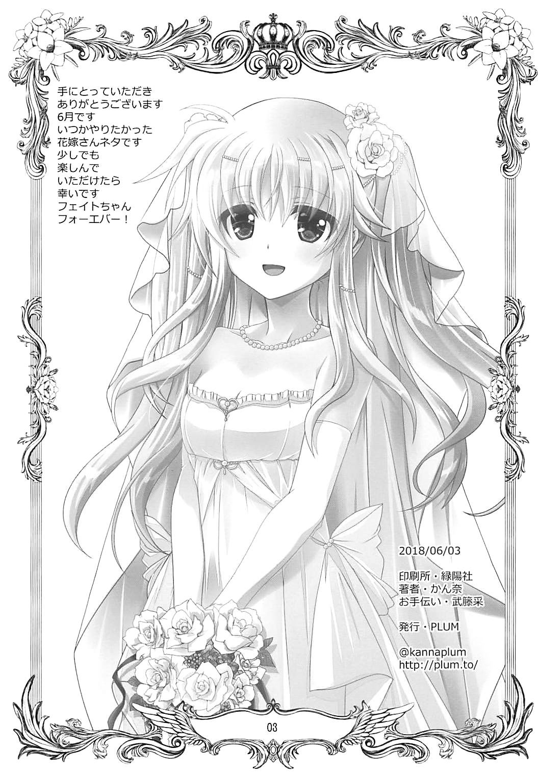 (Lyrical Magical 25) [PLUM (Kanna)] Magical SEED BRIDE (Mahou Shoujo Lyrical Nanoha) [English] [EHCOVE]