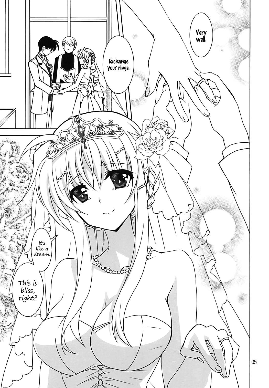 (Lyrical Magical 25) [PLUM (Kanna)] Magical SEED BRIDE (Mahou Shoujo Lyrical Nanoha) [English] [EHCOVE]