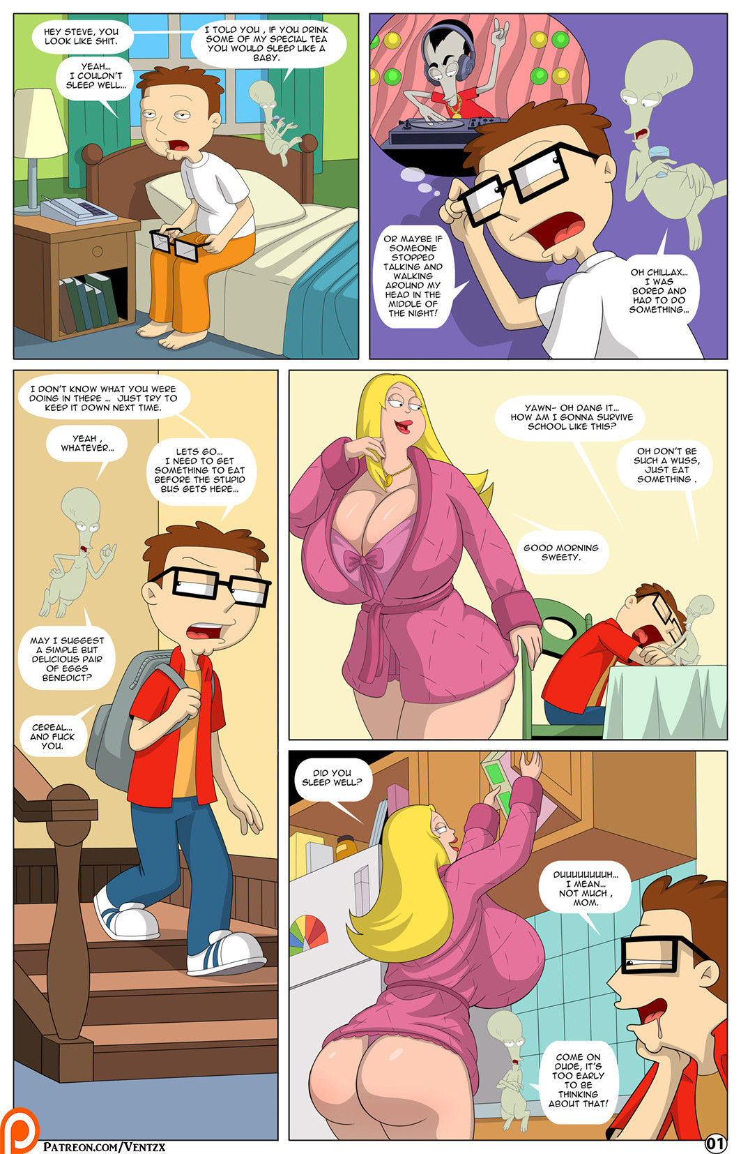 [Arabatos] The Tales of an American Son (American Dad) Chapter 2 (ongoing)